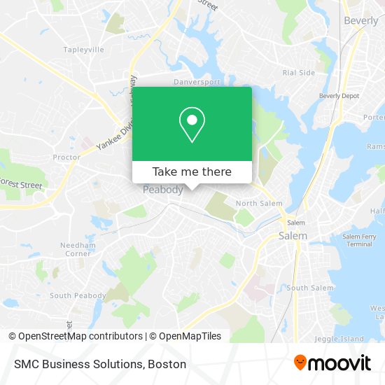 Mapa de SMC Business Solutions