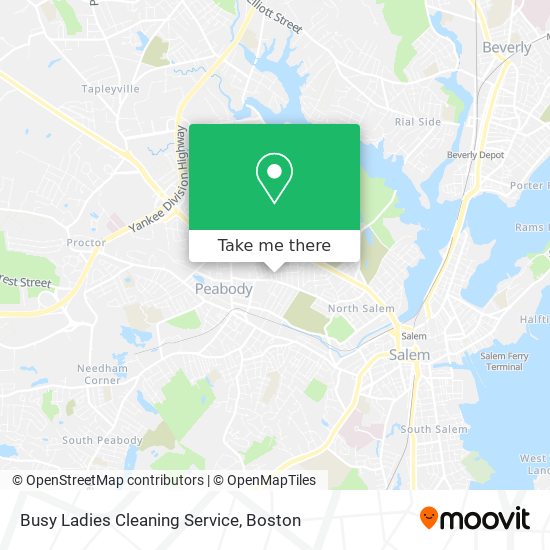 Mapa de Busy Ladies Cleaning Service