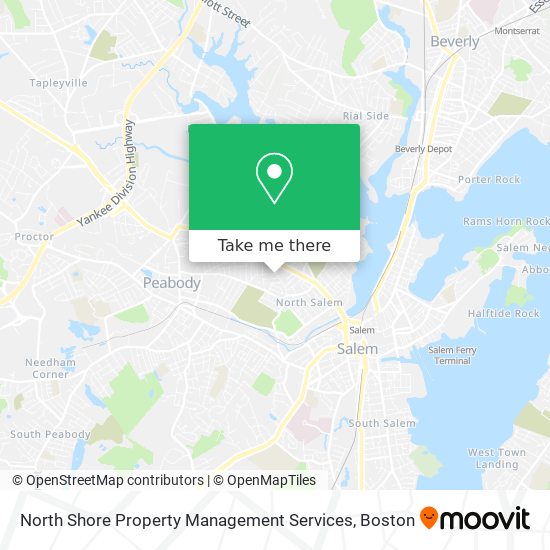 North Shore Property Management Services map