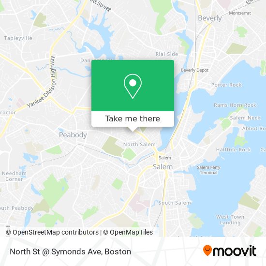 Mapa de North St @ Symonds Ave