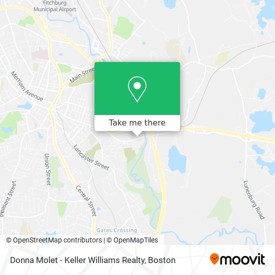 Donna Molet - Keller Williams Realty map