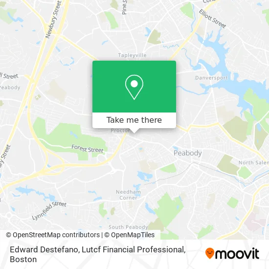 Edward Destefano, Lutcf Financial Professional map