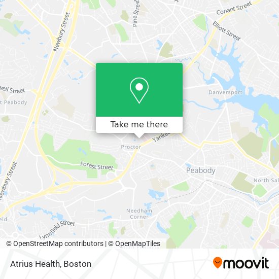 Atrius Health map