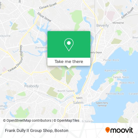 Frank Dully II Group Shop map