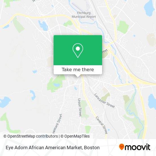 Eye Adorn African American Market map