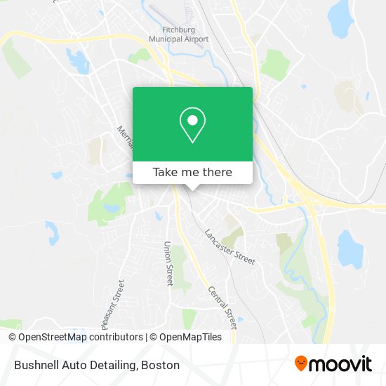 Mapa de Bushnell Auto Detailing