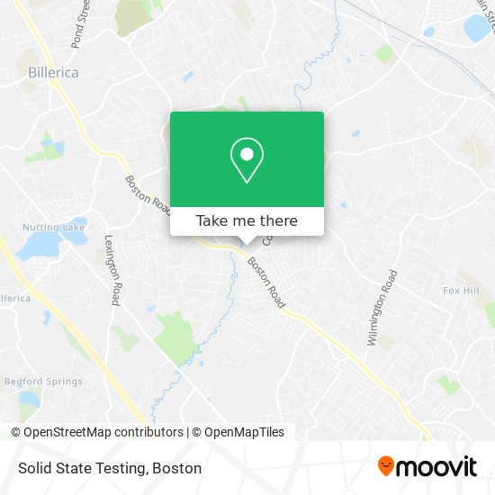 Mapa de Solid State Testing