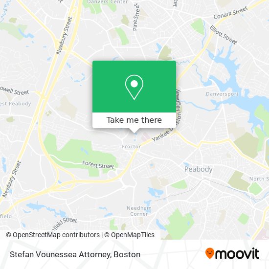 Mapa de Stefan Vounessea Attorney