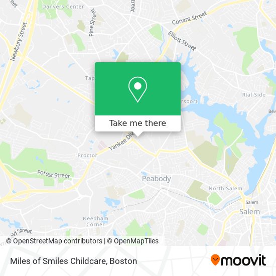 Miles of Smiles Childcare map