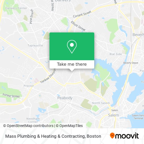 Mapa de Mass Plumbing & Heating & Contracting