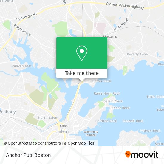 Mapa de Anchor Pub