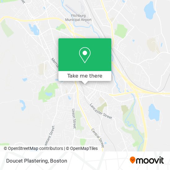 Doucet Plastering map