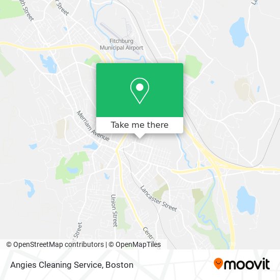 Angies Cleaning Service map