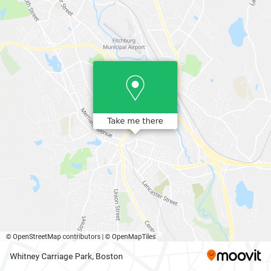 Mapa de Whitney Carriage Park
