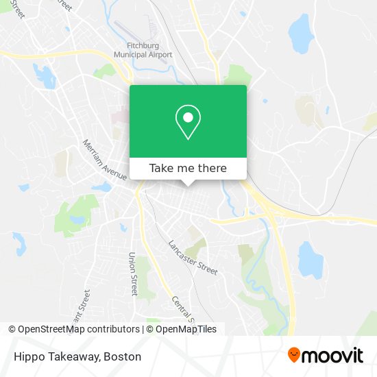 Hippo Takeaway map