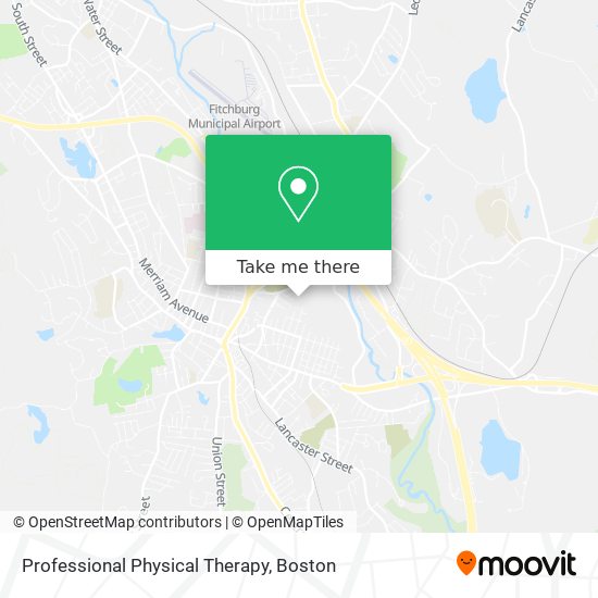 Professional Physical Therapy map