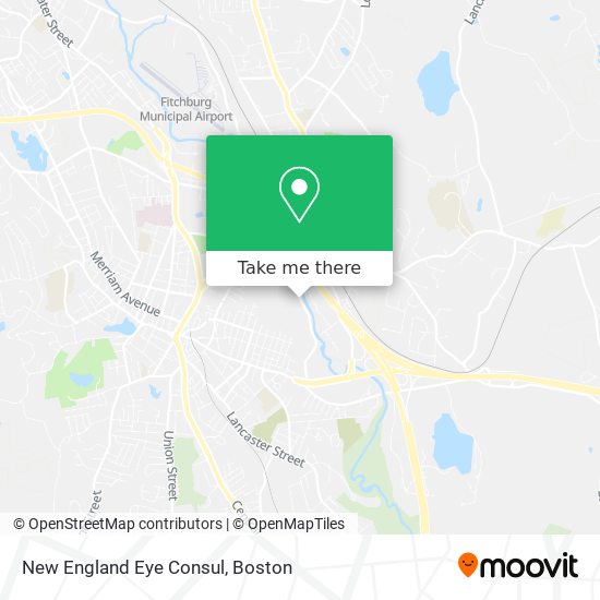 New England Eye Consul map