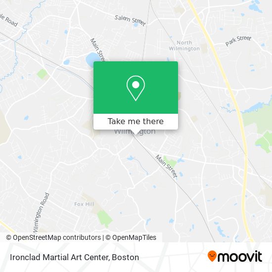 Ironclad Martial Art Center map