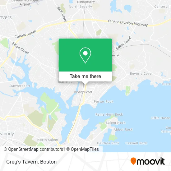 Mapa de Greg's Tavern
