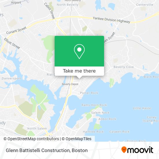 Glenn Battistelli Construction map