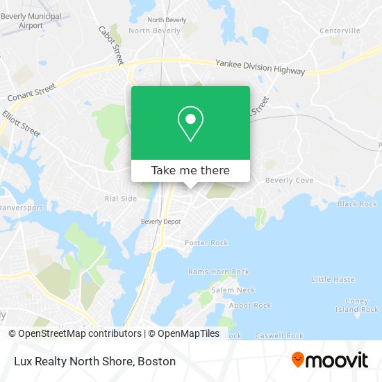 Mapa de Lux Realty North Shore