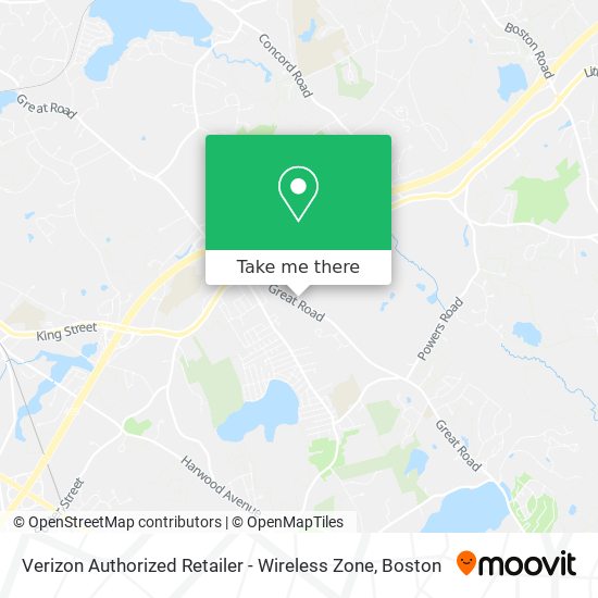 Verizon Authorized Retailer - Wireless Zone map