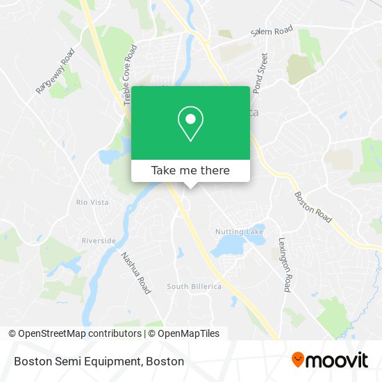 Mapa de Boston Semi Equipment