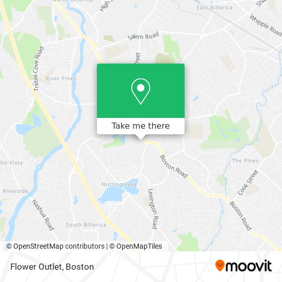 Flower Outlet map