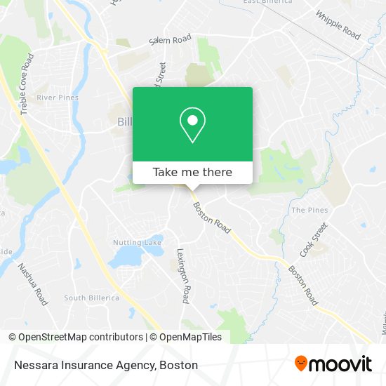 Nessara Insurance Agency map