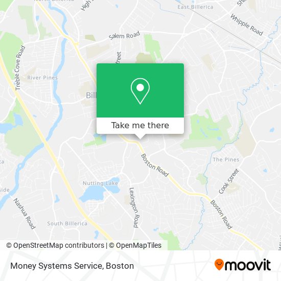 Mapa de Money Systems Service