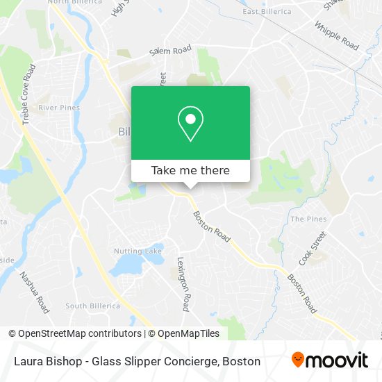 Laura Bishop - Glass Slipper Concierge map