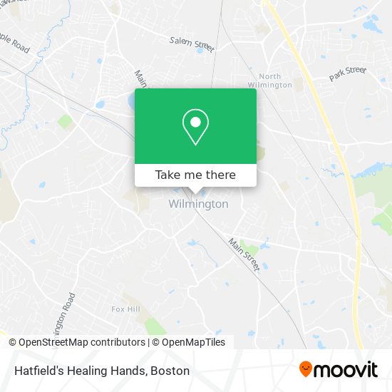 Hatfield's Healing Hands map