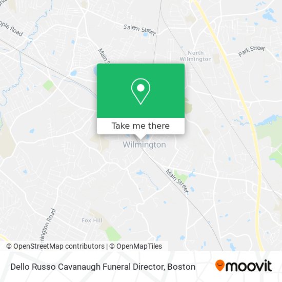 Mapa de Dello Russo Cavanaugh Funeral Director