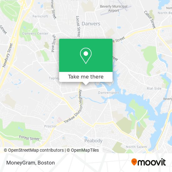 MoneyGram map