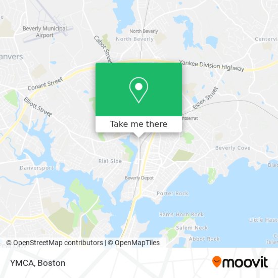 YMCA map