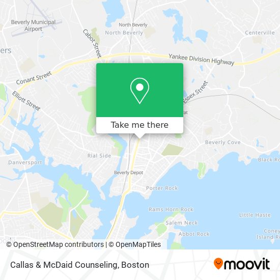 Callas & McDaid Counseling map