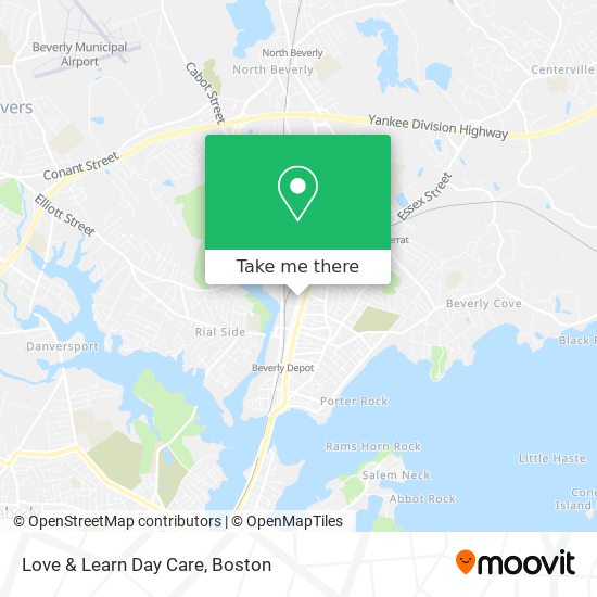 Love & Learn Day Care map