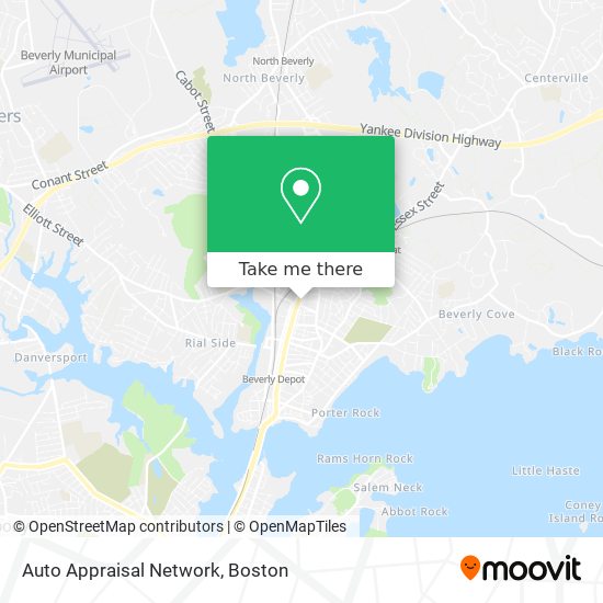 Auto Appraisal Network map