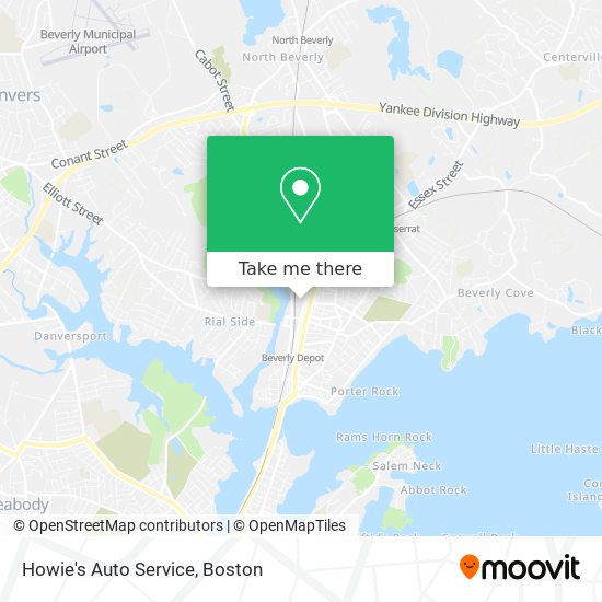 Mapa de Howie's Auto Service