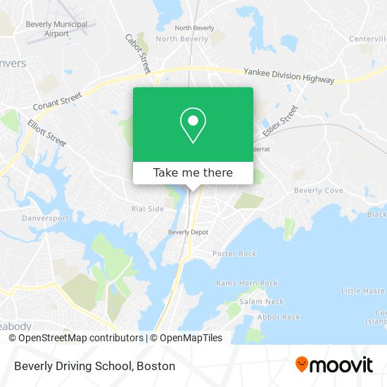 Mapa de Beverly Driving School