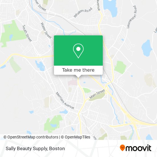 Mapa de Sally Beauty Supply