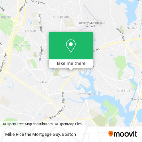 Mike Rice the Mortgage Guy map