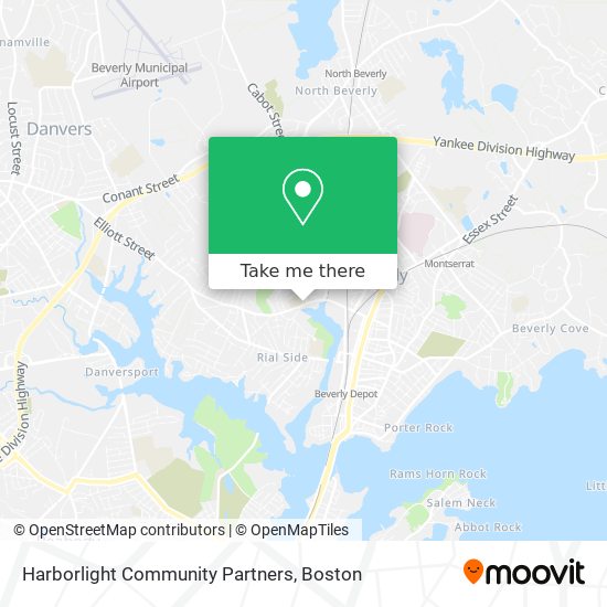 Harborlight Community Partners map