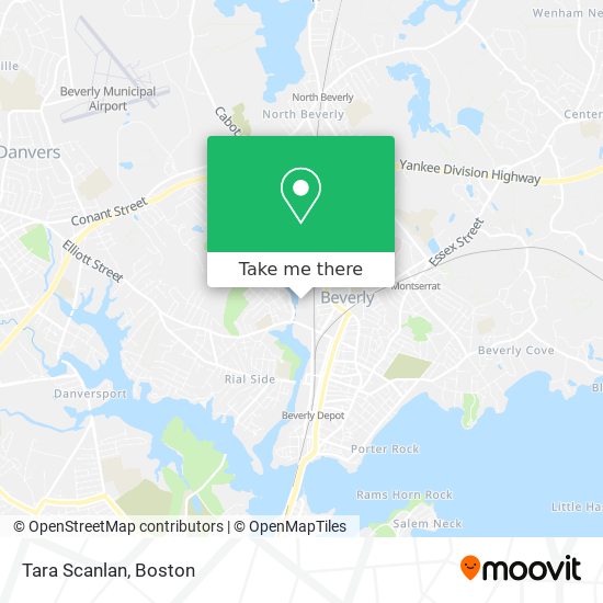 Mapa de Tara Scanlan