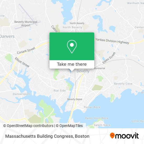 Massachusetts Building Congress map