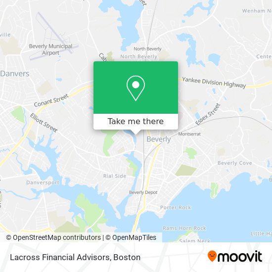 Lacross Financial Advisors map