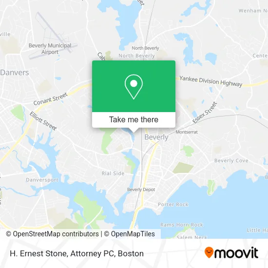 H. Ernest Stone, Attorney PC map