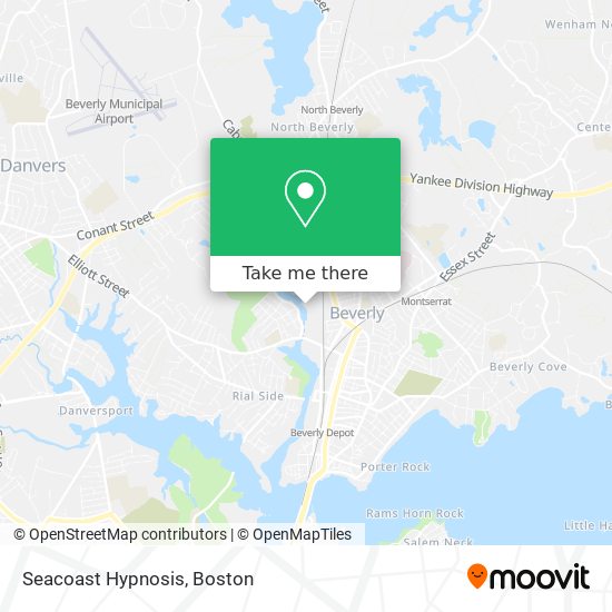 Seacoast Hypnosis map