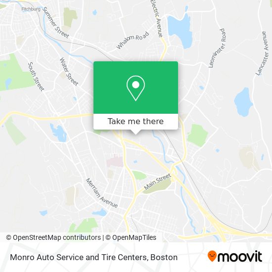 Mapa de Monro Auto Service and Tire Centers