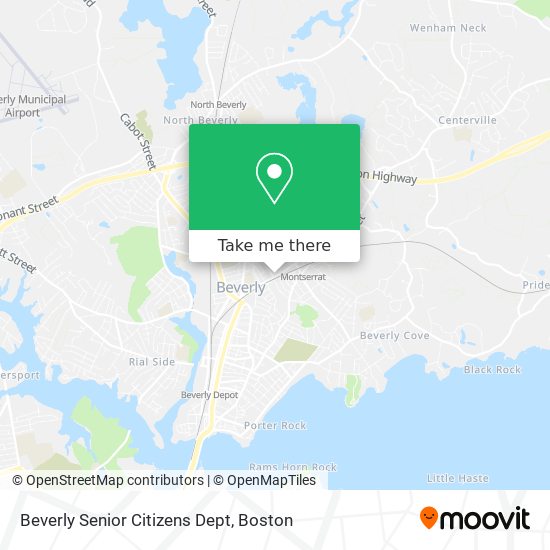 Mapa de Beverly Senior Citizens Dept